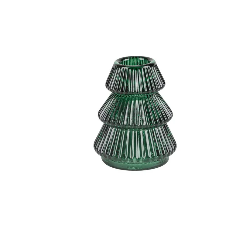 Candelabro duo abeto vidrio