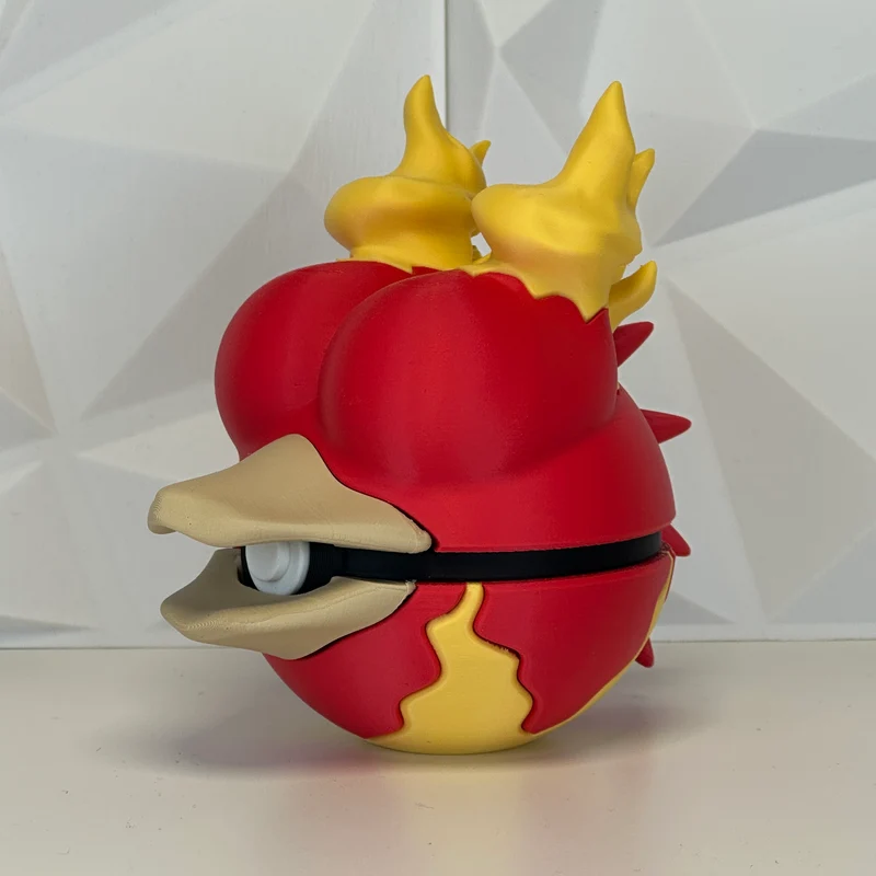 #126 Edición Llama Ardiente - Fan Art Premium Impreso en 3D
