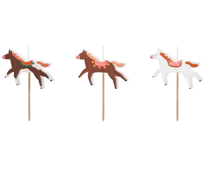 Velas misturadas Spring Pony/ 3 unid.