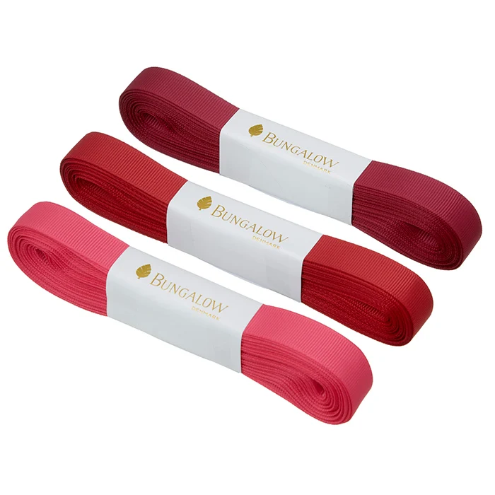 Fita de gorgorão, gama vermelho
