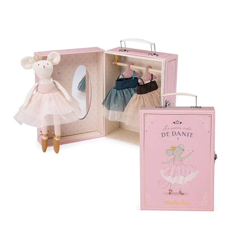 Mala ratinha bailarina com tutus