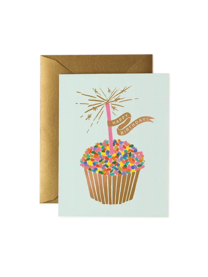 Tarjeta felicitación Cupcake R. Paper & Co