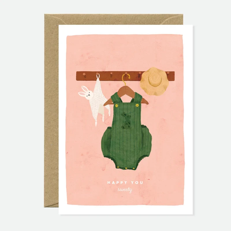 Tarjeta felicitación Sweety Rabbit