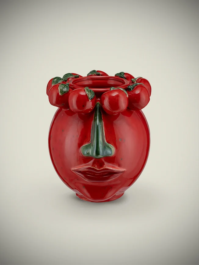 Jarrón Decorativo 'Arciboldo' - Manzanas
