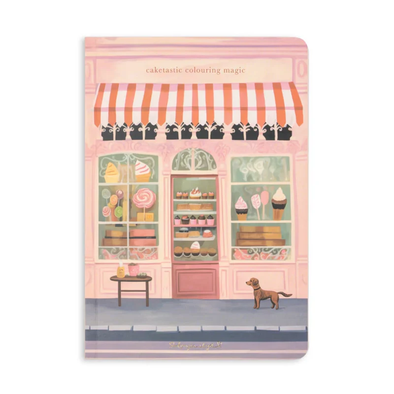 Cuaderno para pintar Caketastic