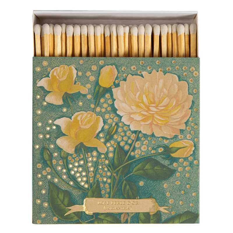 Caja de cerillas Rose Perle d'or