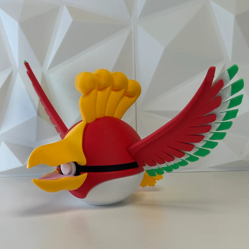 #250 Edición Fénix Sagrado - Fan Art Premium Impreso en 3D