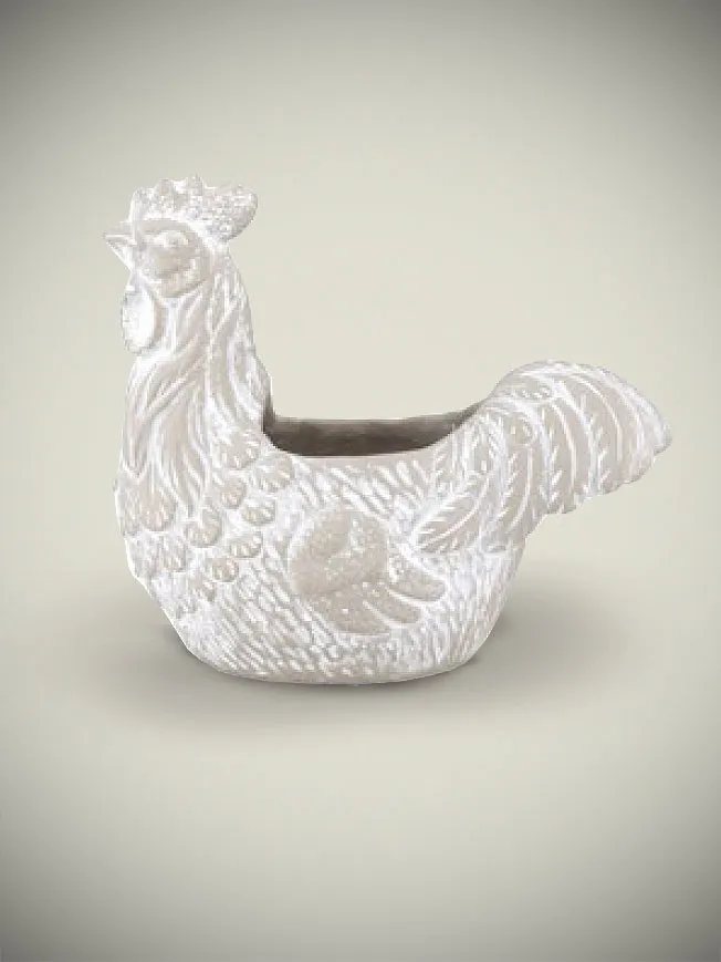 Macetero Decorativo 'Gallo'