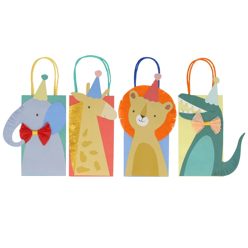 Bolsa papel desfile de animales