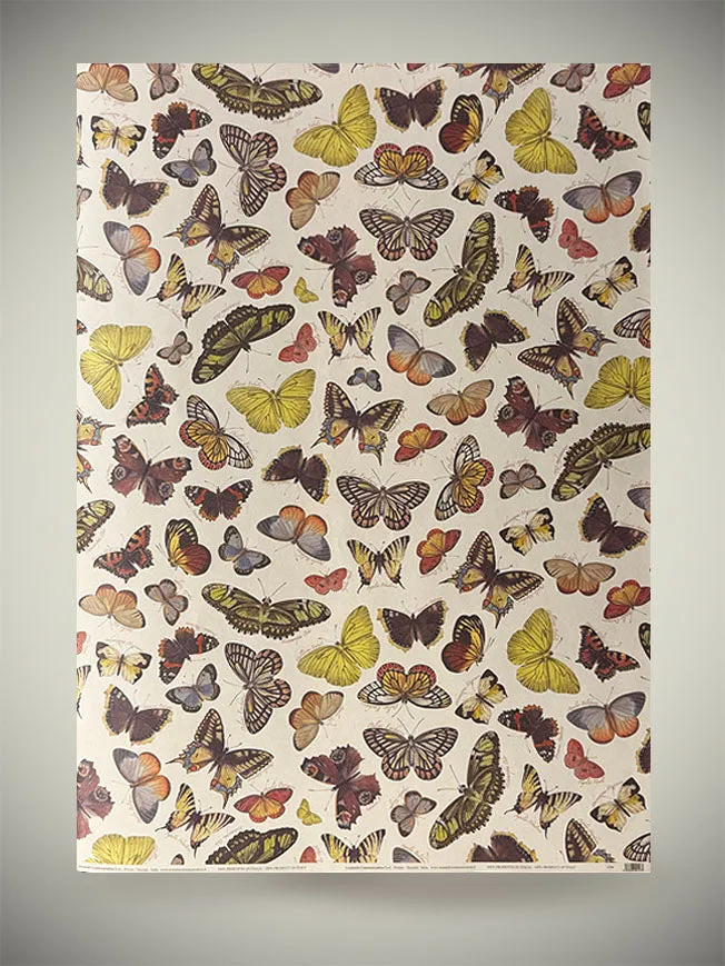 Papel Envoltorio 'Mariposas' - 100x70 cm