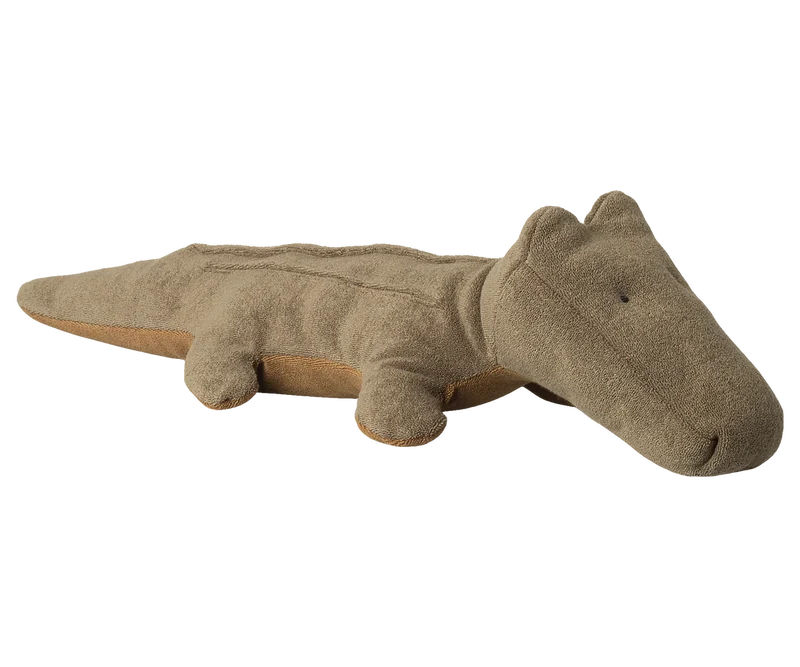Peluche Cocodrilo verde mediano