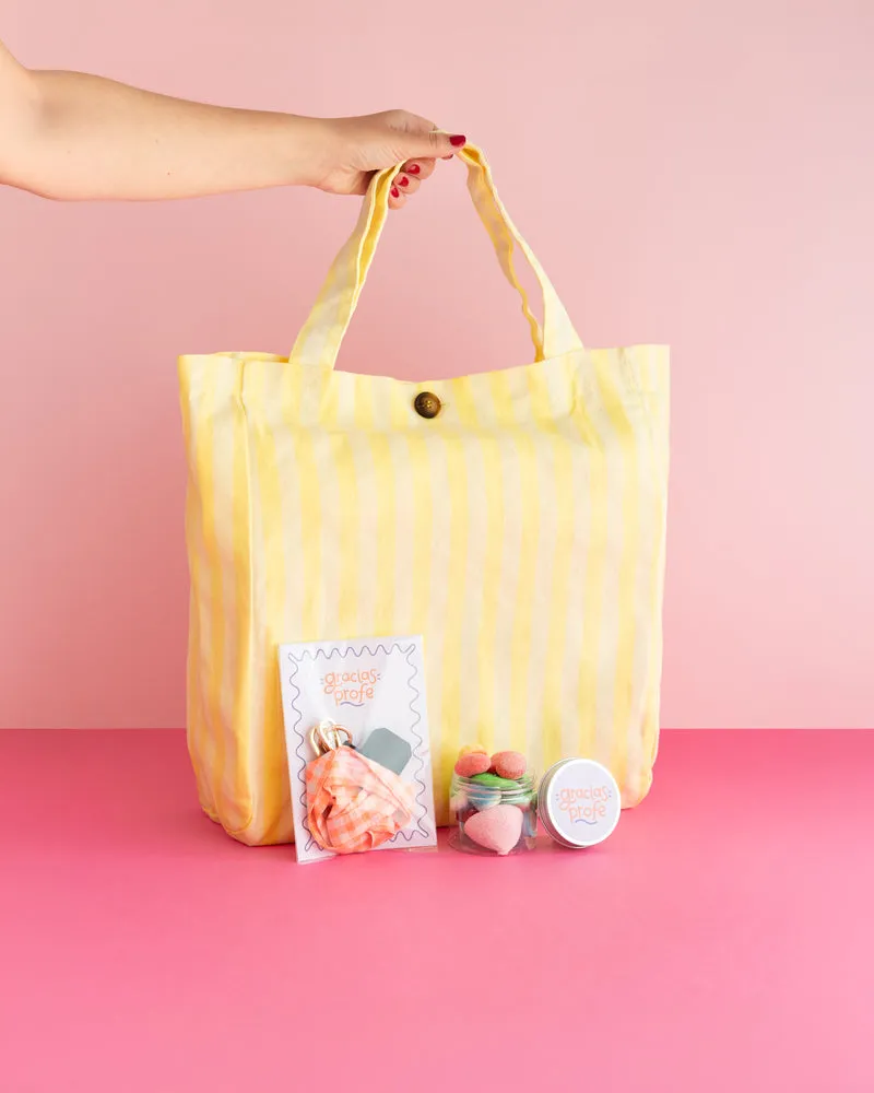 Bolsa Yellow Happy "Gracias Profe" * Edición Limitada *