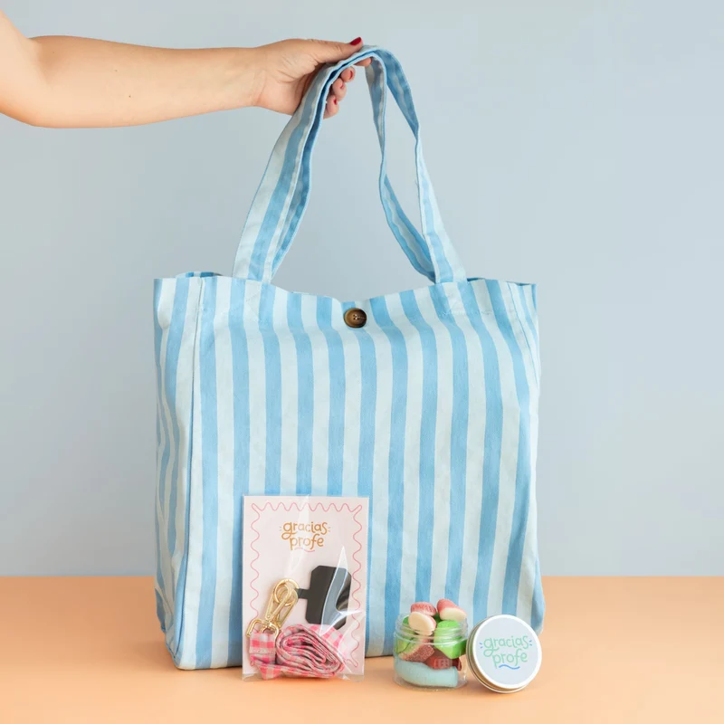 Bolsa Blue Happy "Gracias Profe" * Edición Limitada *