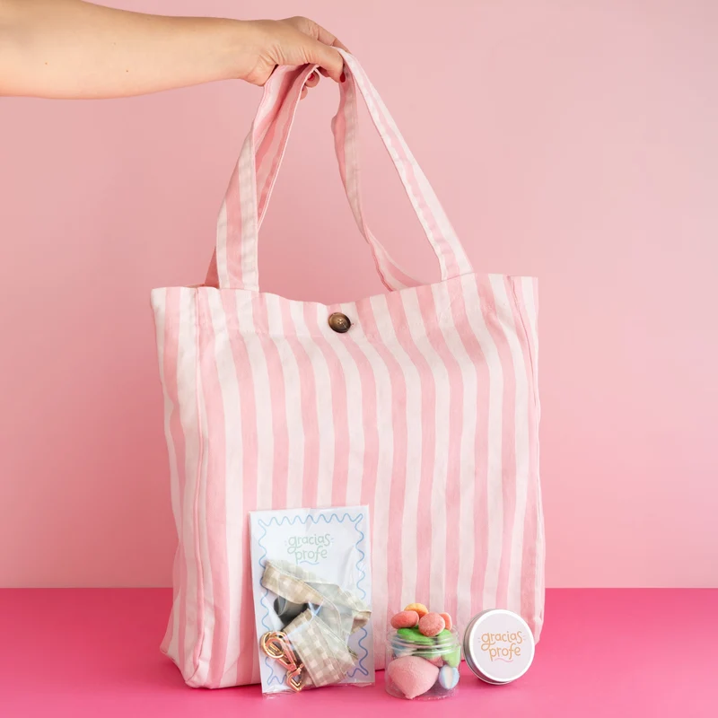 Bolsa Pink Happy "Gracias Profe" * Edición Limitada *