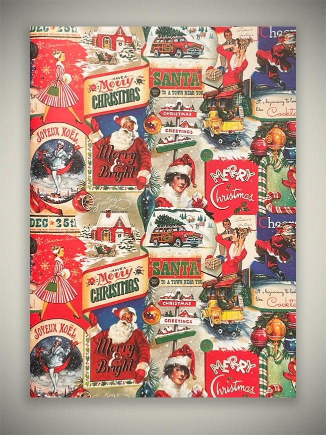 Papel Envoltorio 'Jingle Bell' - 100x70 cm