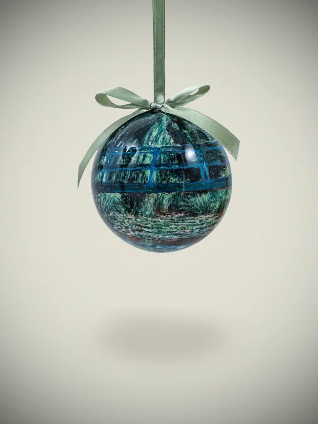 Bola Decorativa 'El Puente de Monet' en Caja de Regalo