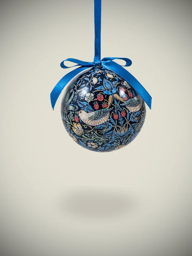 Bola Decorativa 'William Morris' en Caja de Regalo