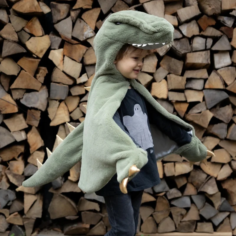 Capa de peluche T-Rex