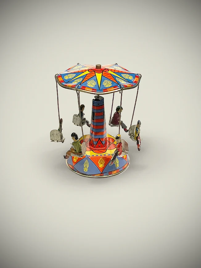Carrusel de Lata 'Fair II' Estilo Vintage