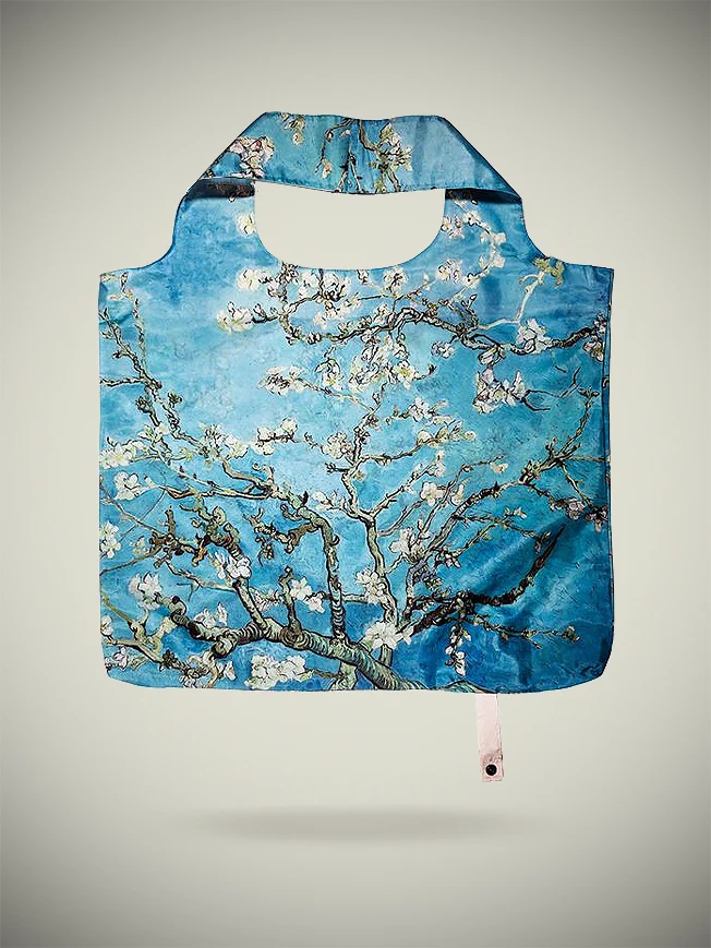 Bolsa Plegable Estampada 'Almendro en Flor' - Van Gogh