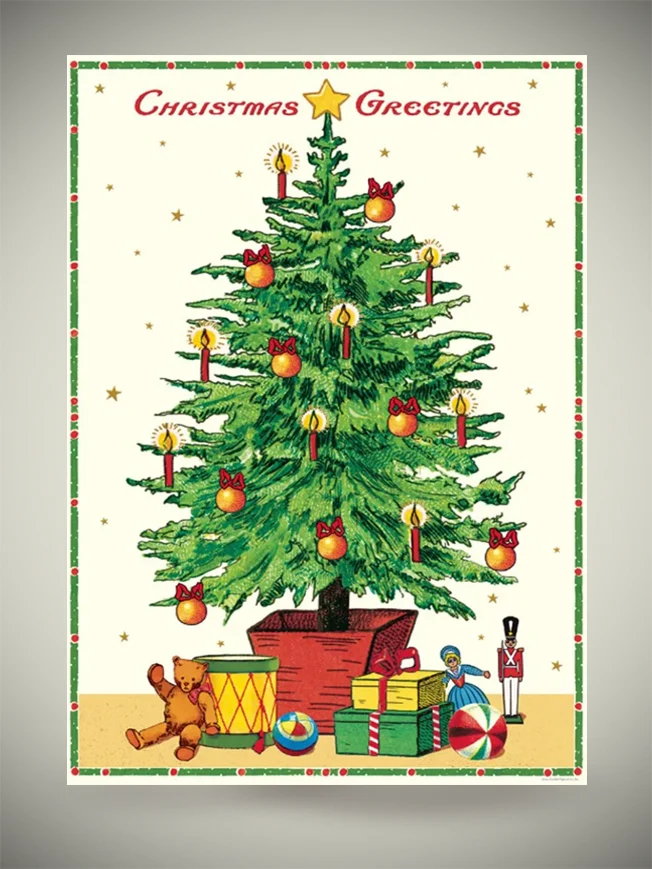 Papel Poster & Wrap 'Christmas Tree' - Cavallini & Co