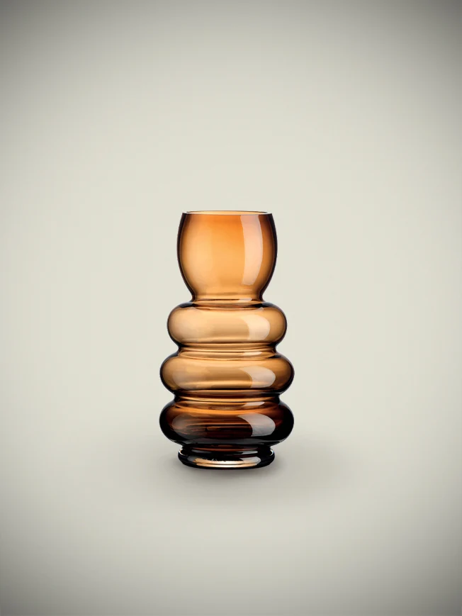 Jarrón de Cristal 'Ambra' Pequeño