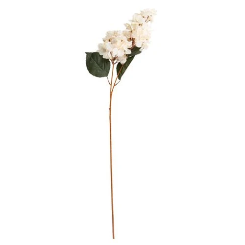 Ramo artificial Hortênsias creme