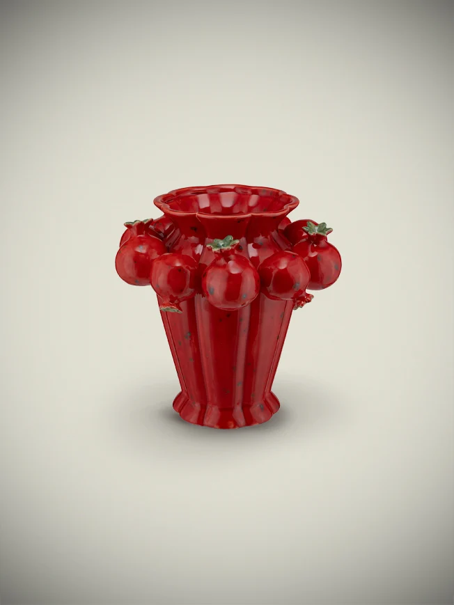 Jarrón Decorativo de Porcelana 'Multigrani' - Mediano
