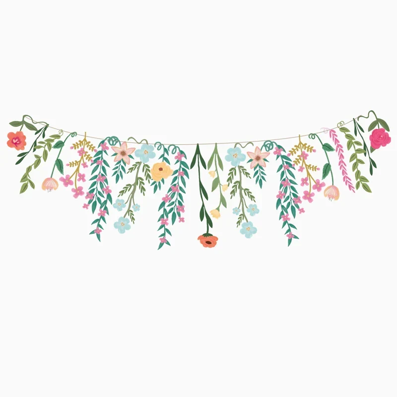 Guirnalda flores silvestres basic