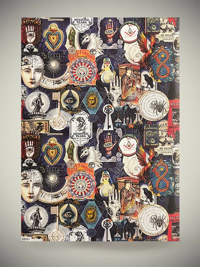 Papel Envoltorio 'Symbols of Magic' - 100x70 cm
