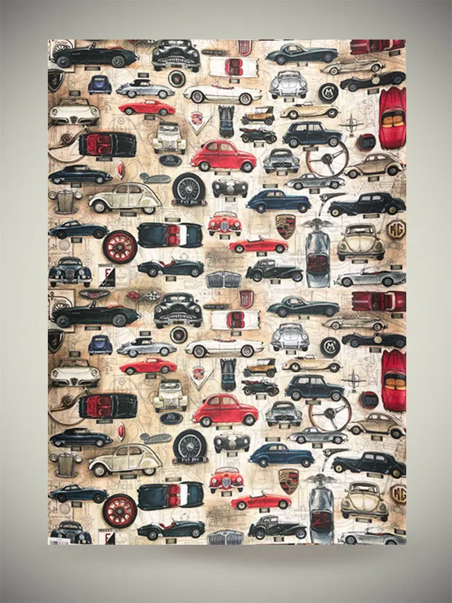 Papel Envoltorio 'Cars' - 100x70 cm