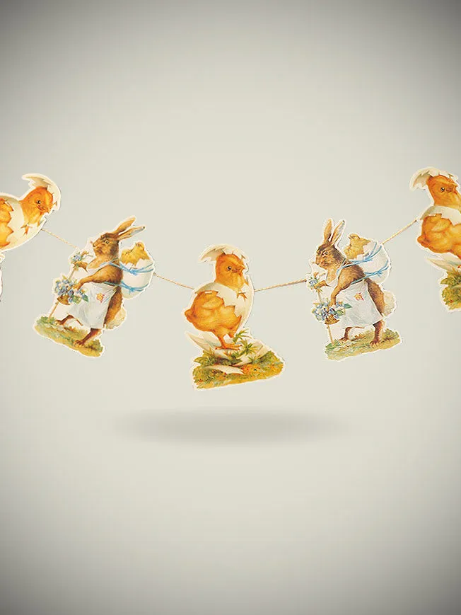 Guirnalda de Pascua 'Rabbit & Chick'