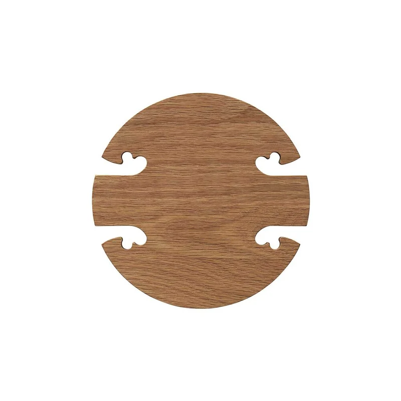 GOURMET WOOD TRIVET ROUND - BY GUNNAR CYRÉN