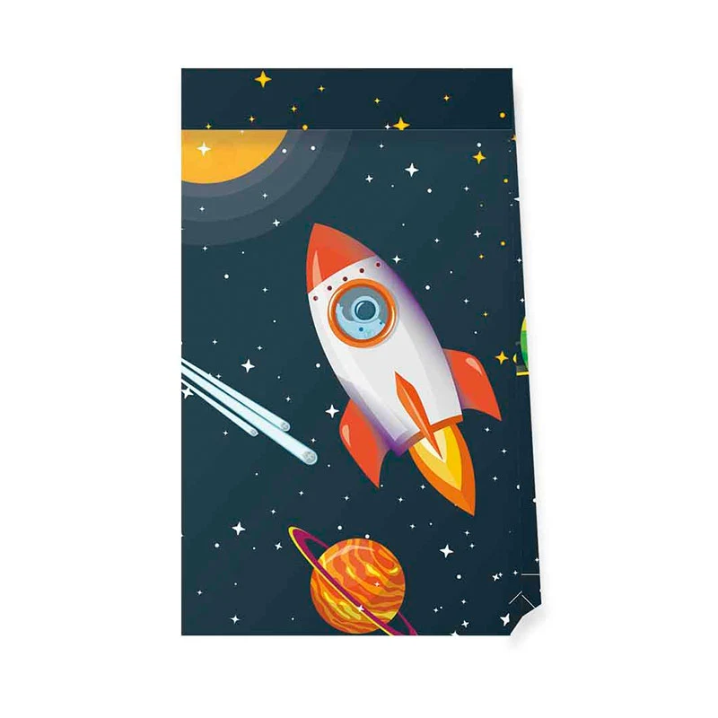 Bolsas papel space / 4 uds.