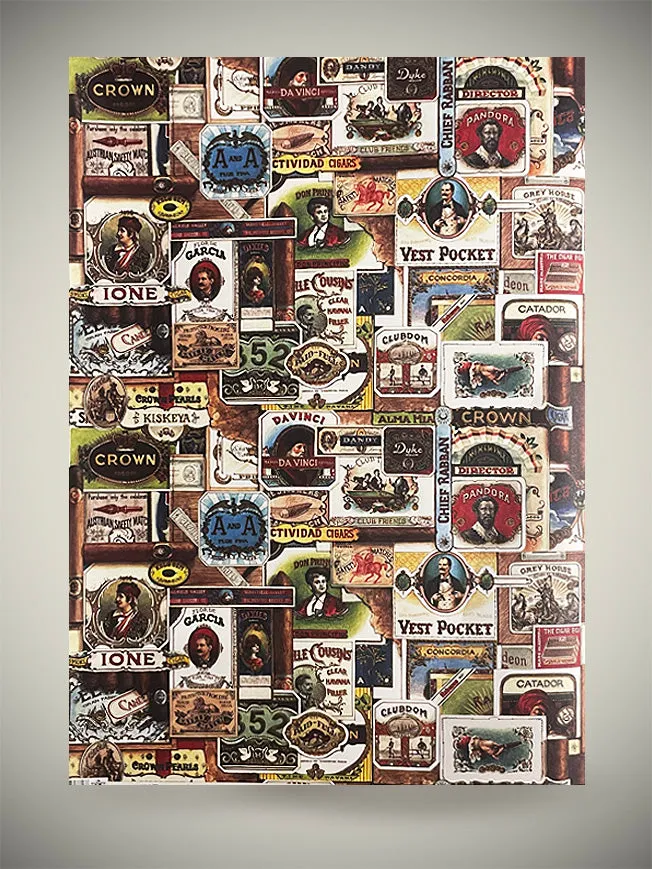 Papel Envoltorio 'Cigars' - 100x70 cm