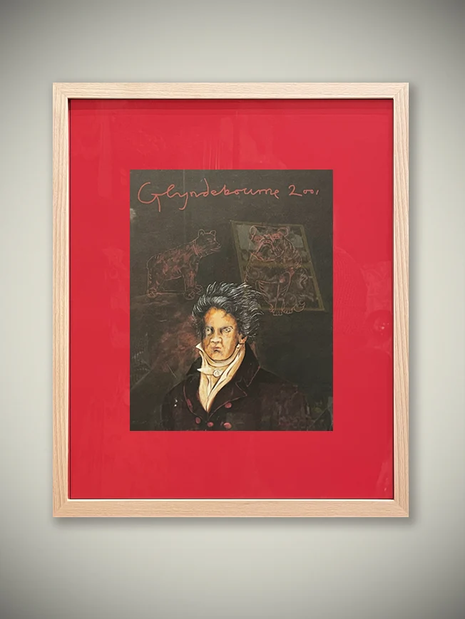 Cuadro Decorativo 'Beethoven Glyndebourne Cover 2001' - 31,5x23,5 cm