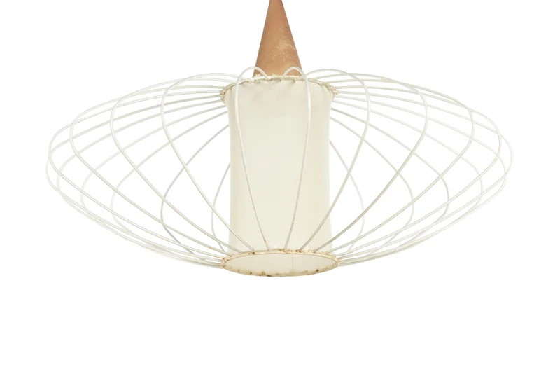 SWEDISH MODERN WIRE UFO LAMP
