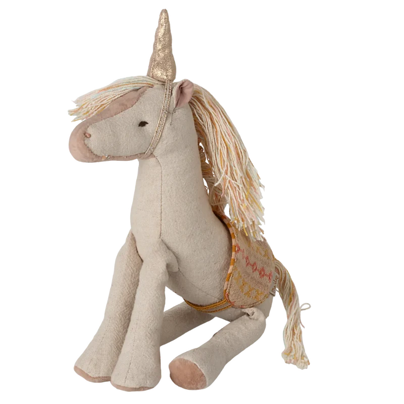 Unicornio tela Maileg Pequeño