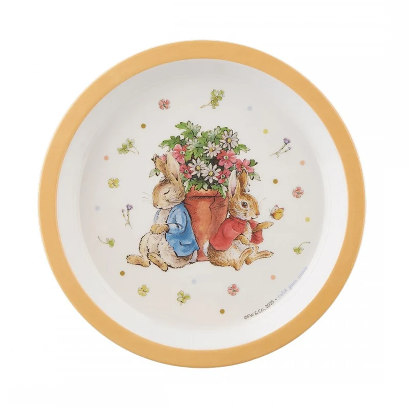 Bol melamina Spring Flower Peter Rabbit melocotón