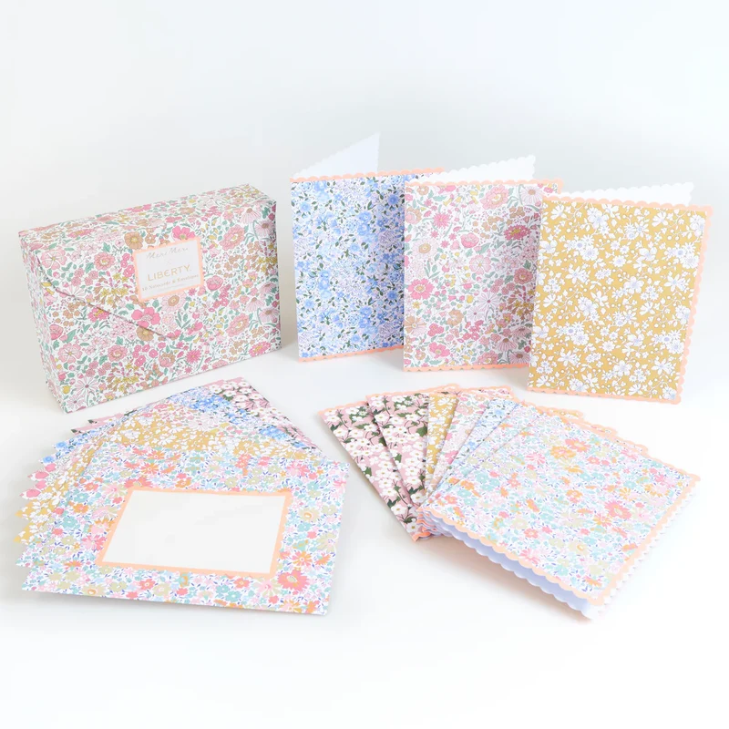 Kit tarjetas y sobres Liberty London / 10 uds.
