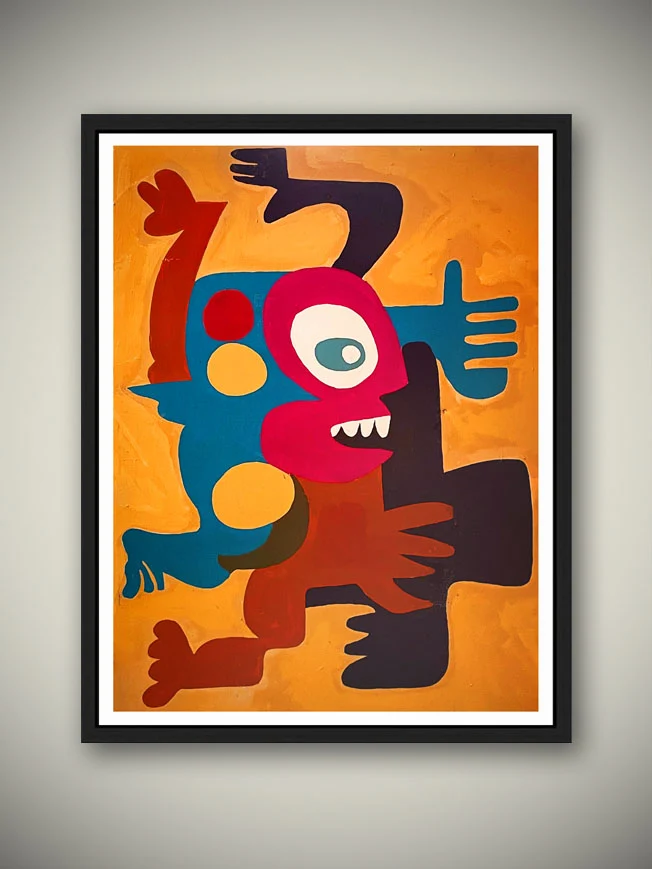Lámina Decorativa 'Extraño I'
