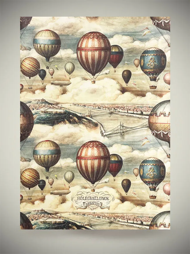 Papel Envoltorio 'Balloons' - 100x70 cm