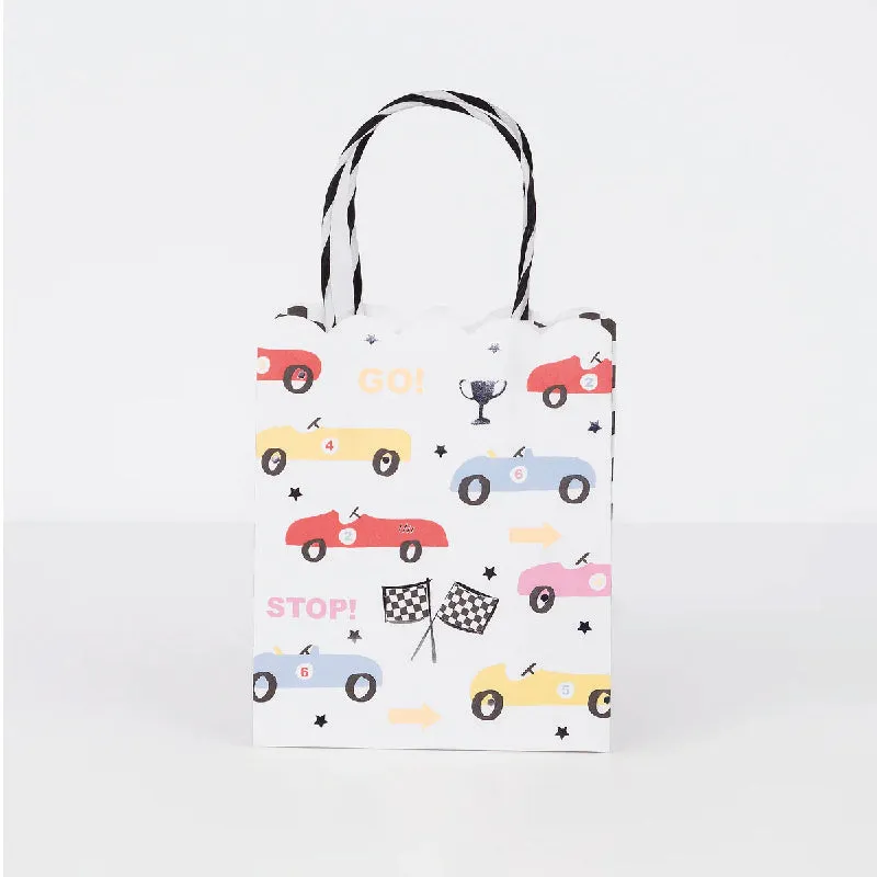 Bolsa papel coche vintage