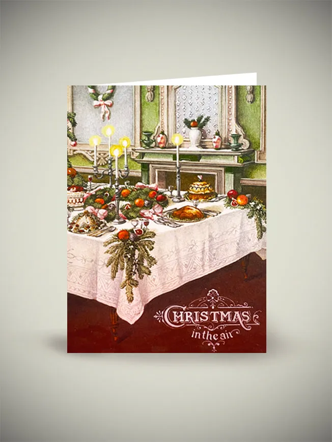 Tarjeta de Navidad 'Merry Christmas in The Air’