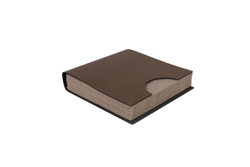 NAPKIN COVER- LEATHER HIPPO