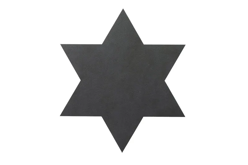 TABLE MAT STAR- LEATHER NUPO