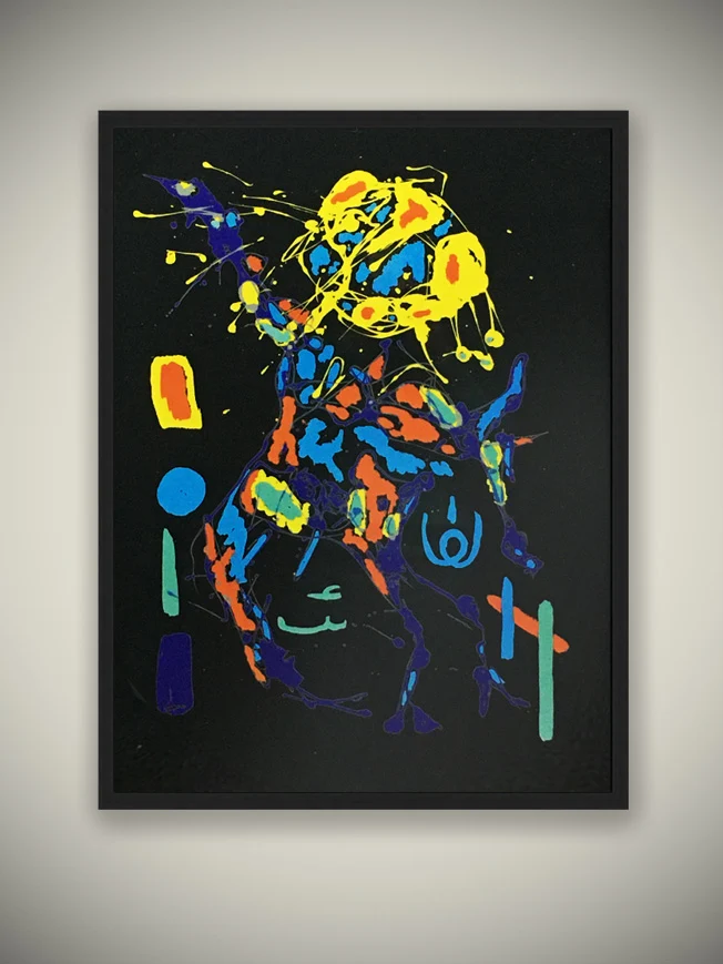 Lámina Enmarcada 'Golden Impressions' - 50X70