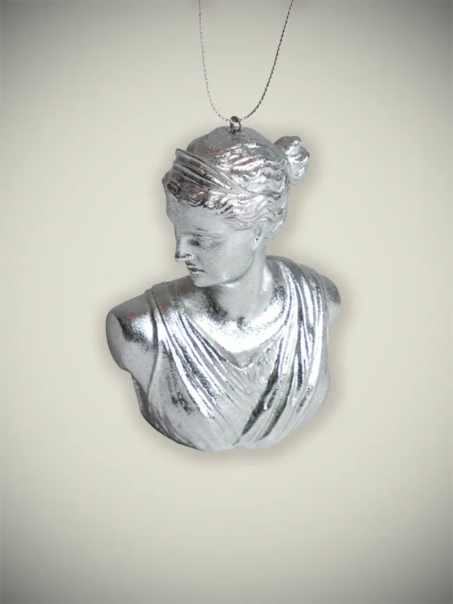Decoración Busto 'Artemisa' Plateado