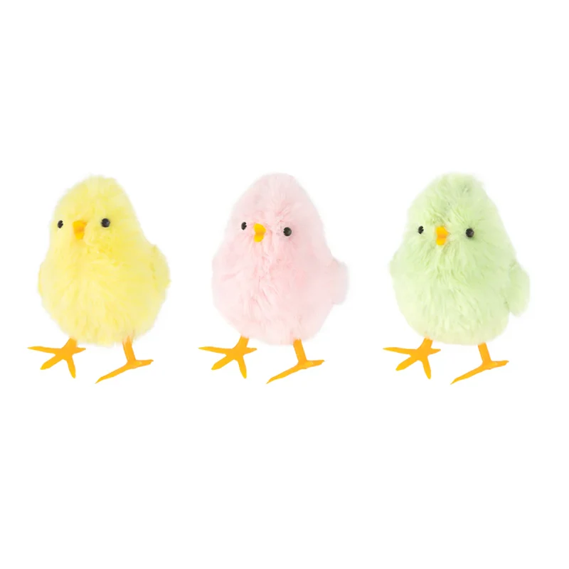 Pollito de pascua colores pastel / 1 ud.
