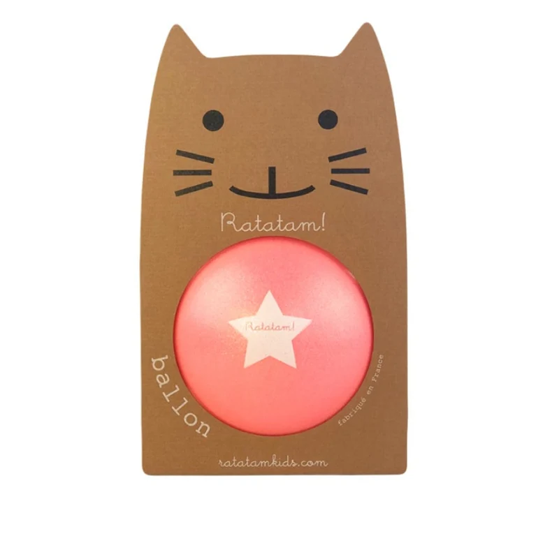 Pelota estrella glitter Neon